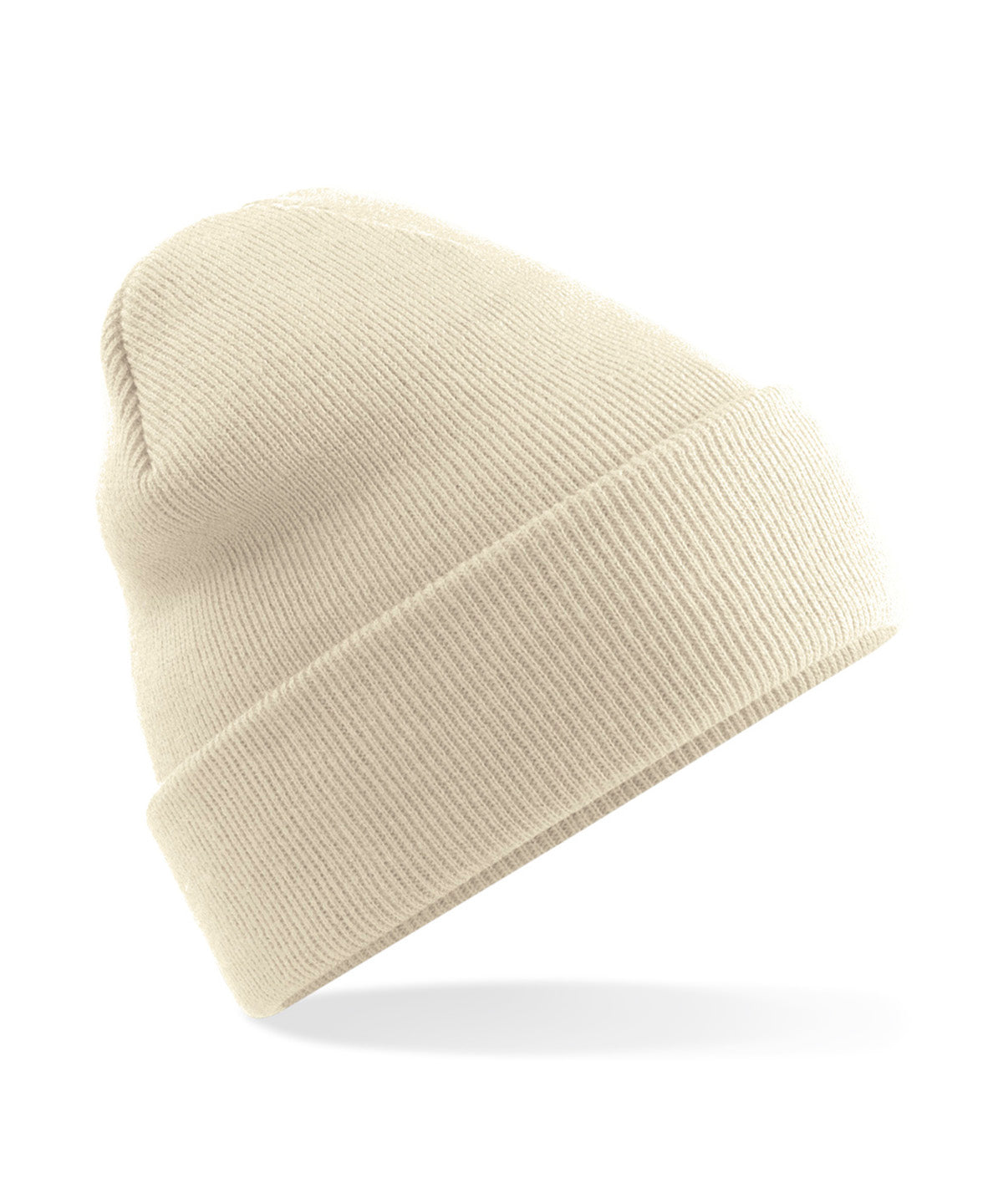 Polylana® original cuffed beanie  - Oatmeal