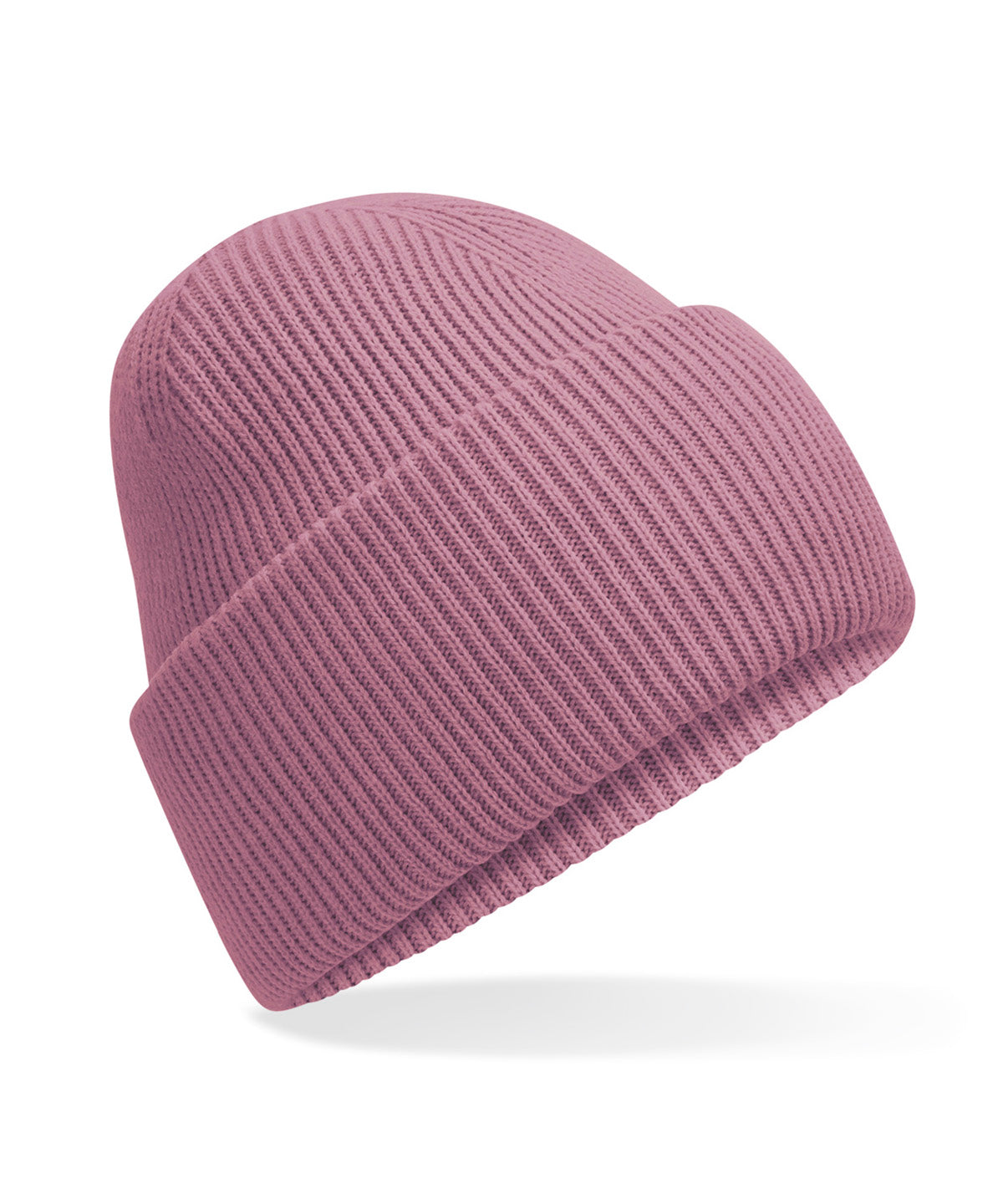 Classic engineered deep-cuffed beanie - Dusty Purple