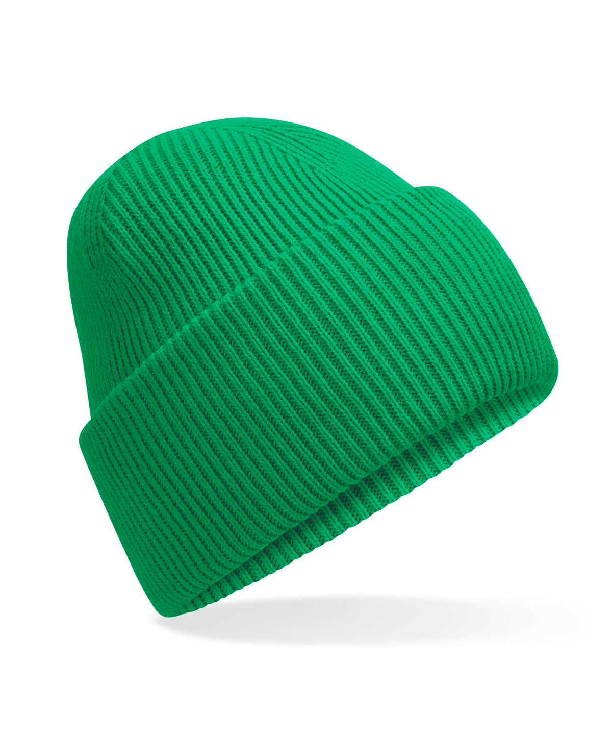 Classic engineered deep-cuffed beanie - Kelly Green