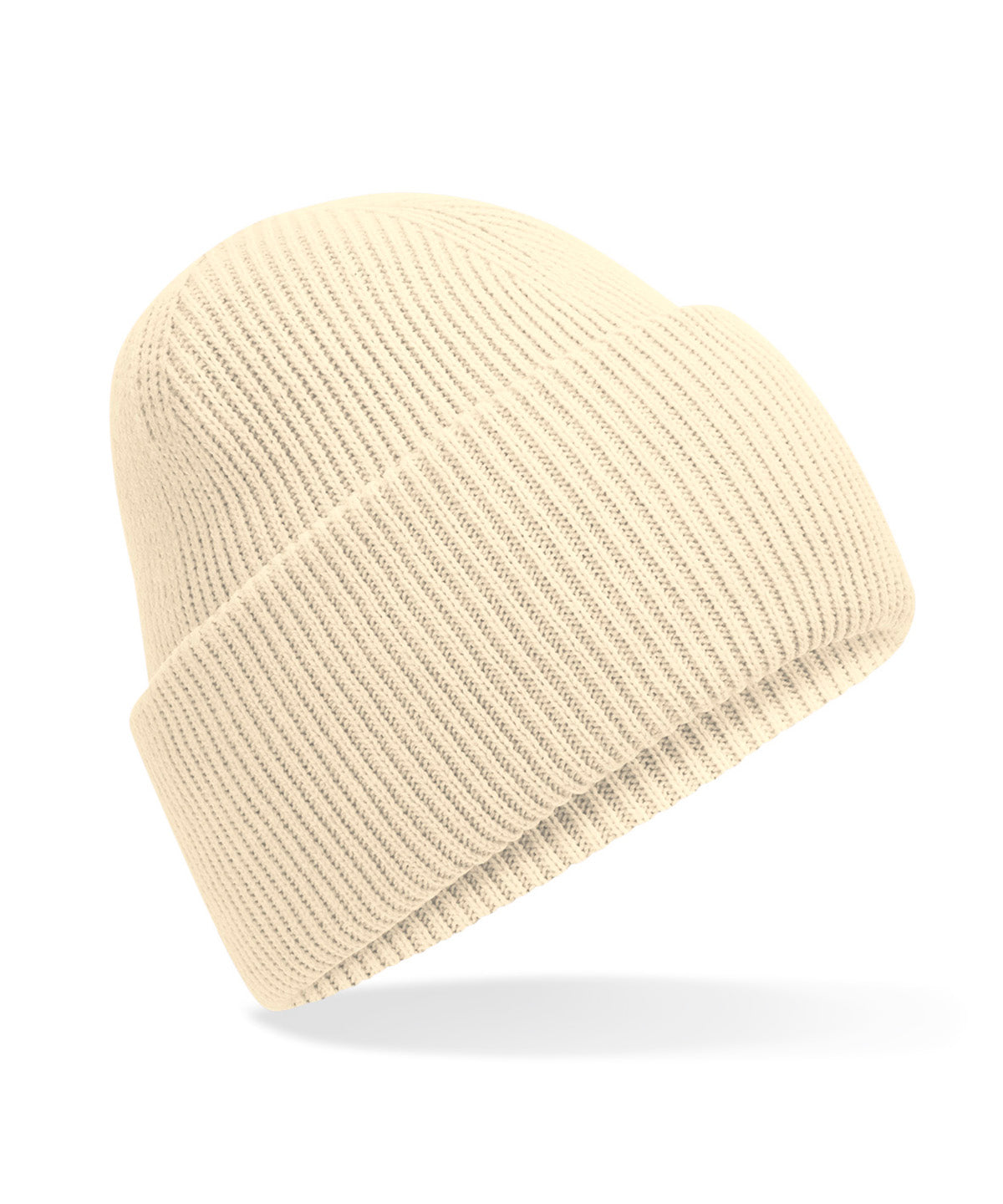 Classic engineered deep-cuffed beanie - Vanilla