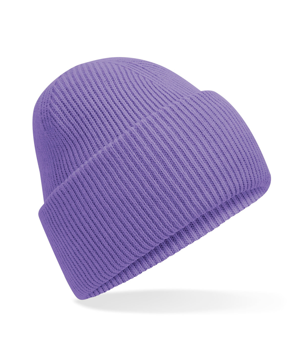 Classic engineered deep-cuffed beanie - Violet
