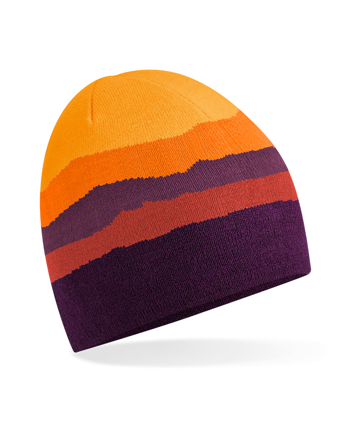 Mountain peaks pull-on beanie - Desert Peaks