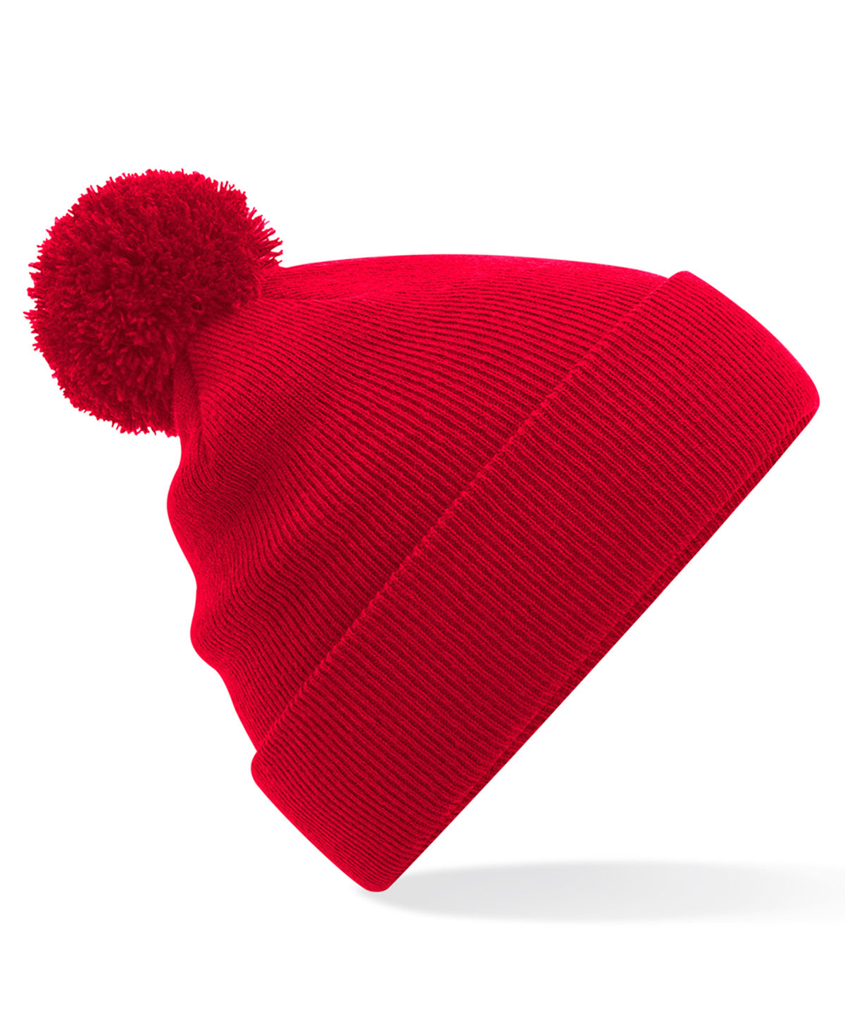 Junior original pom pom beanie - Classic Red