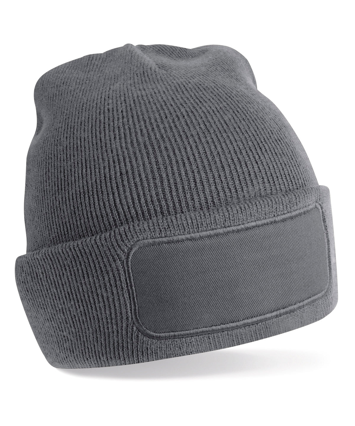 Recycled original patch beanie - Graphite Grey