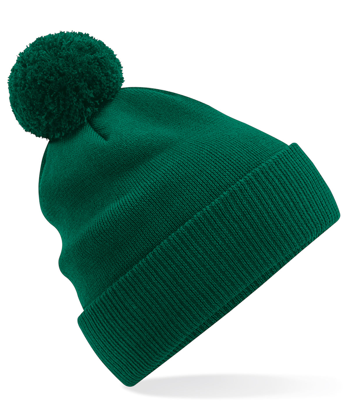 Organic cotton Snowstar® beanie - Bottle Green