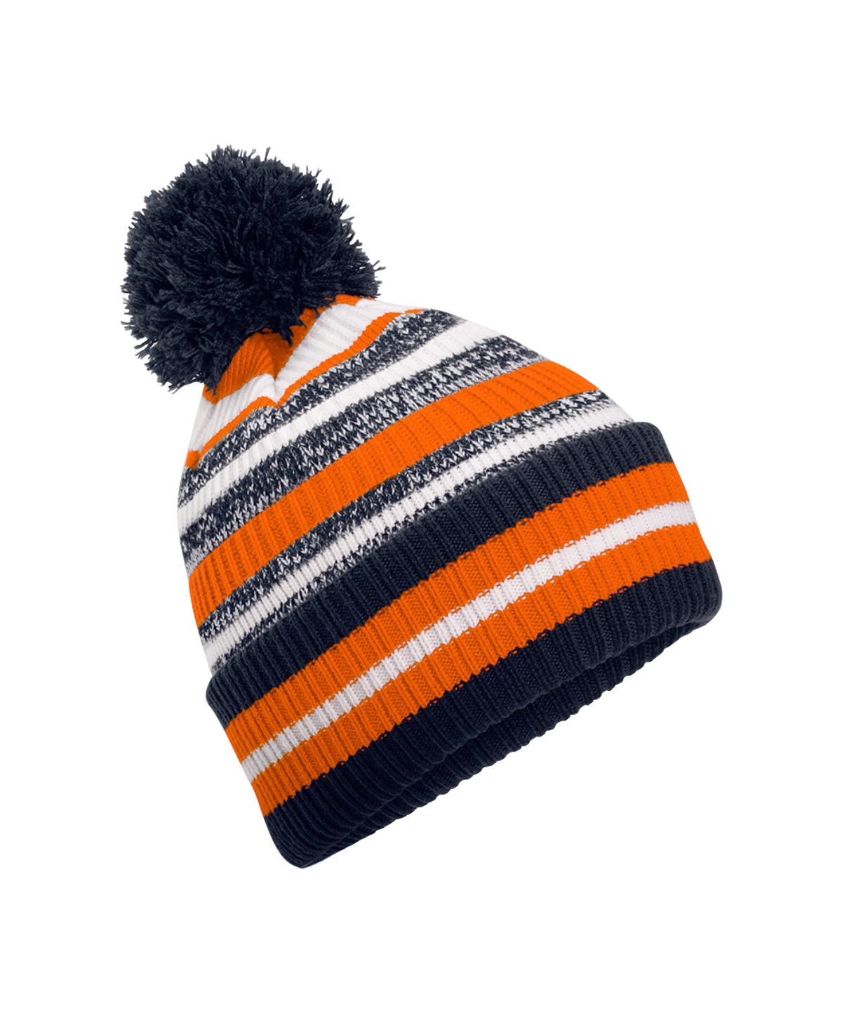Multi-sport fan beanie - French Navy/Orange/White