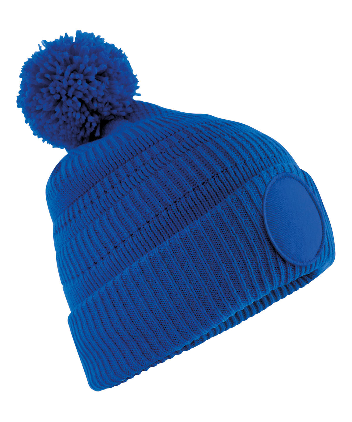Fan patch beanie - Bright Royal