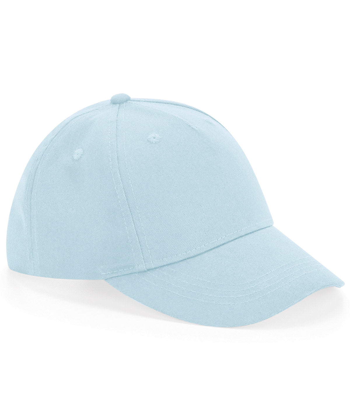 Junior organic cotton 5-panel cap - Powder Blue