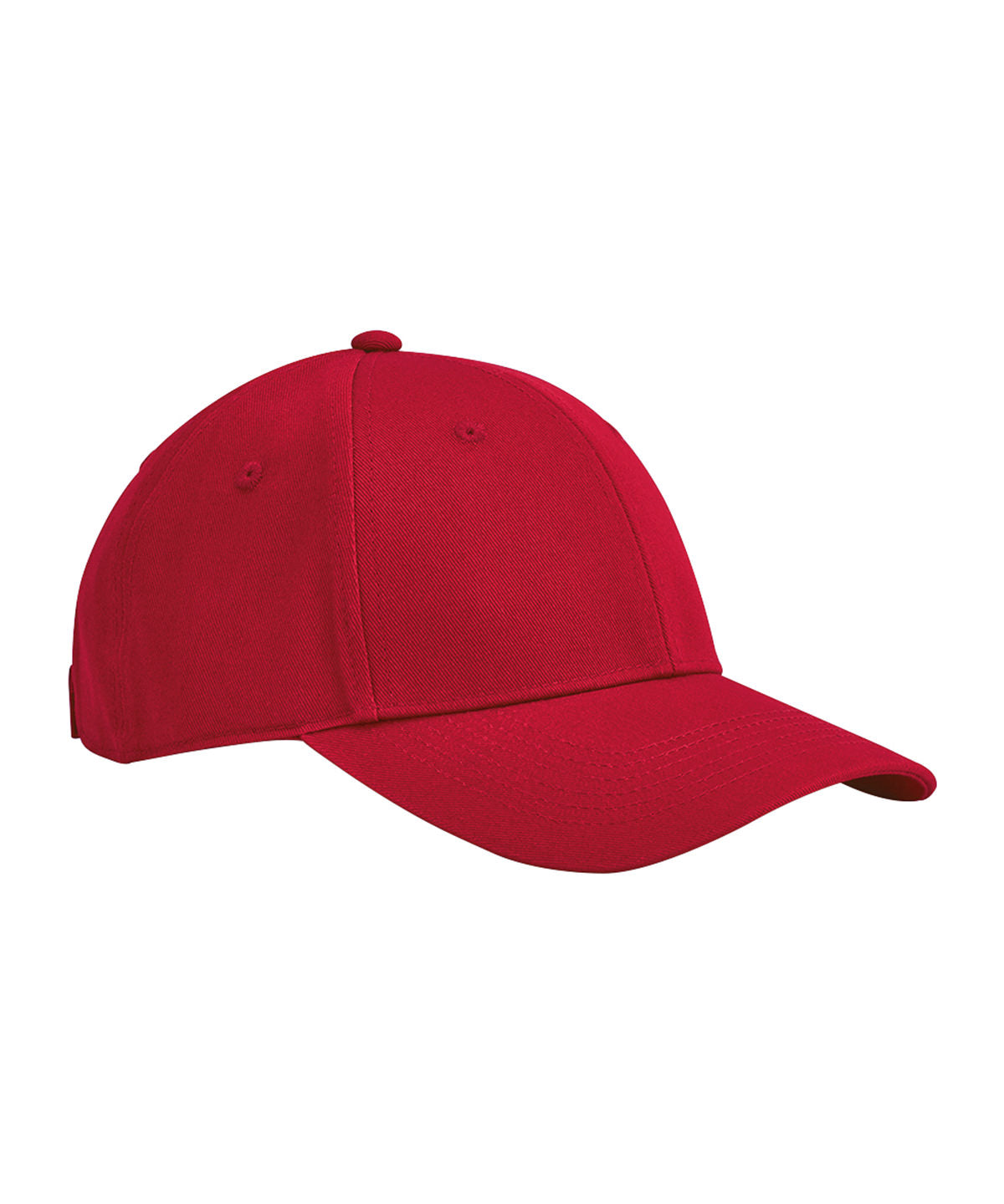 EarthAware® junior classic organic cotton 6-panel cap - Classic Red