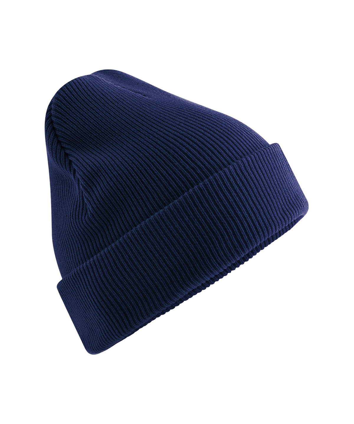 Organic cotton original cuffed beanie - Oxford Navy