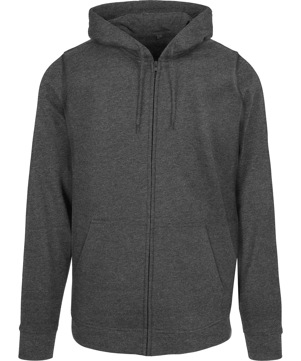 Basic zip hoodie - Charcoal