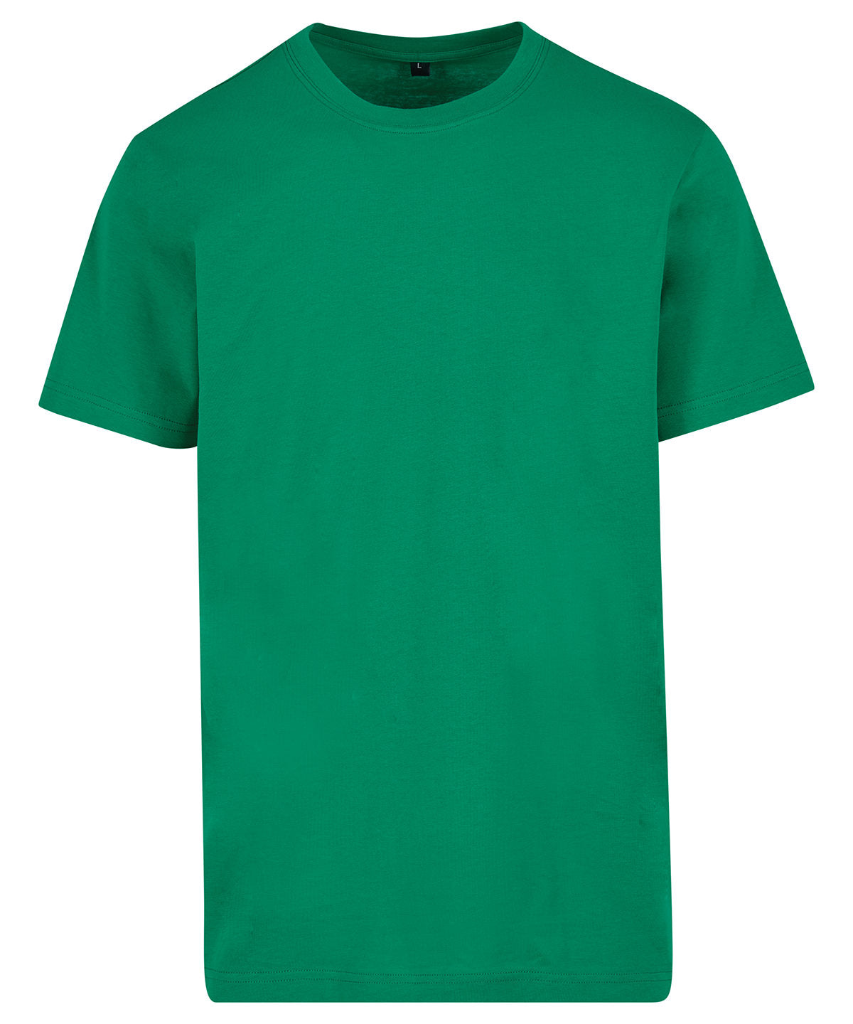 Basic round neck tee - C. Green