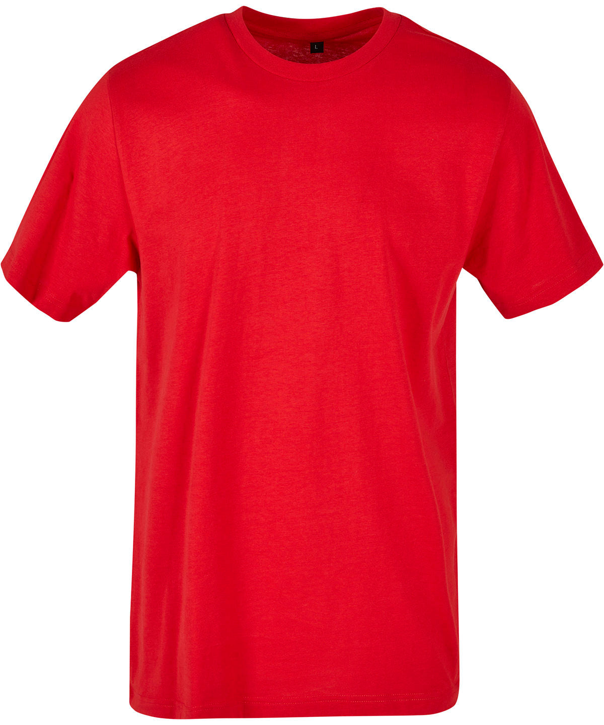 Basic round neck tee - City Red