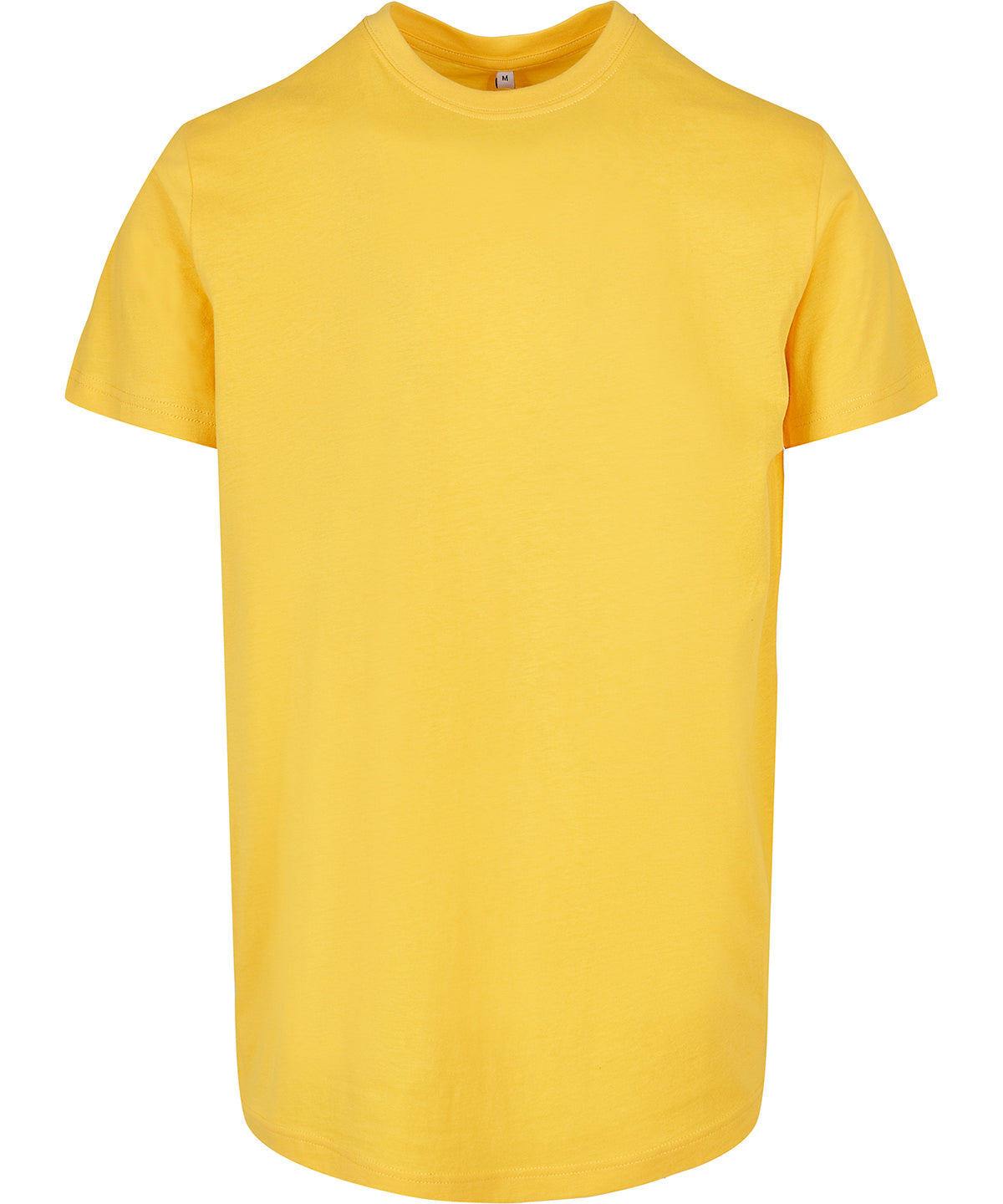 Basic round neck tee - Taxi Yellow
