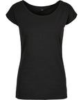 Women's wide neck tee