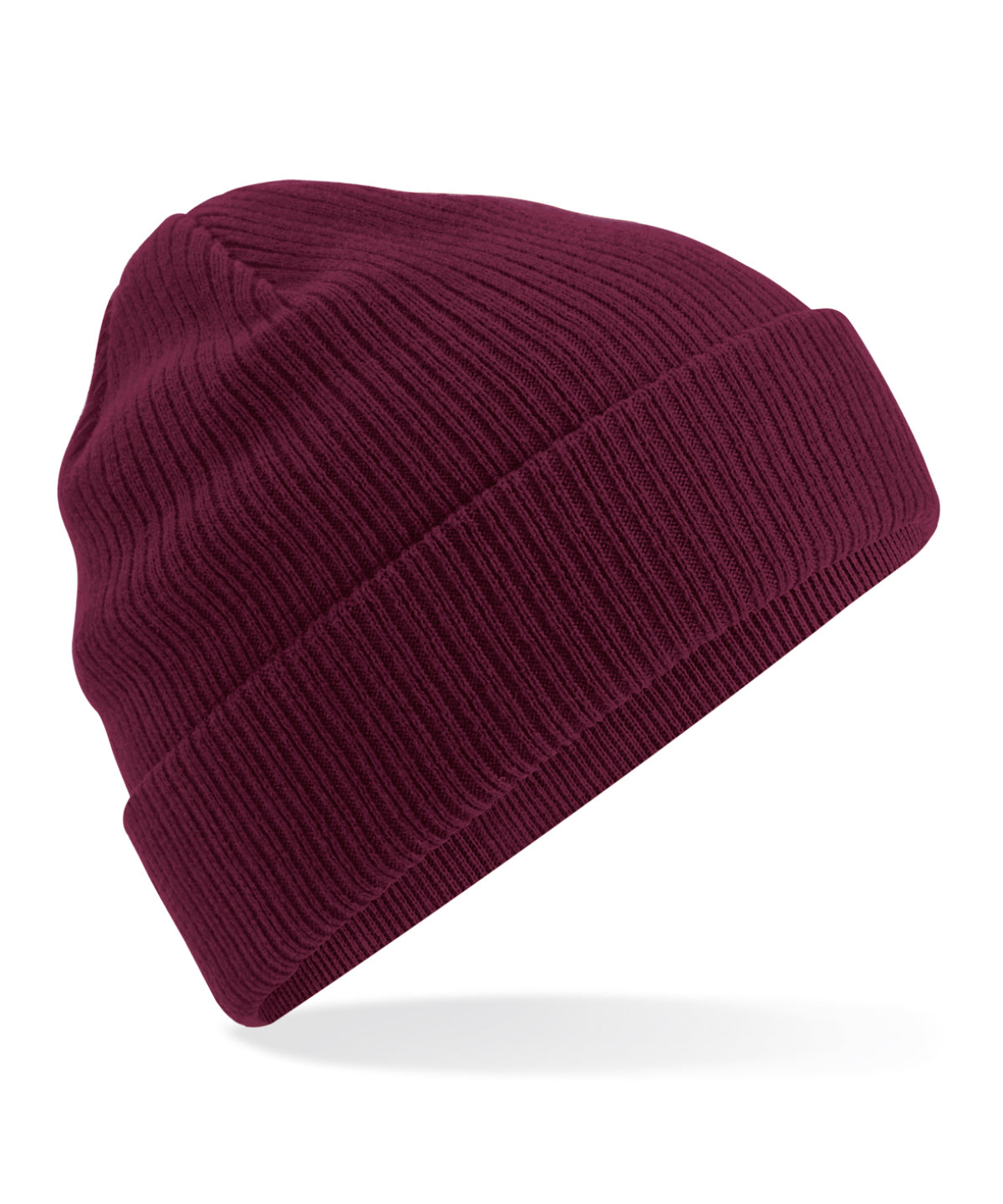 Organic cotton beanie - Burgundy