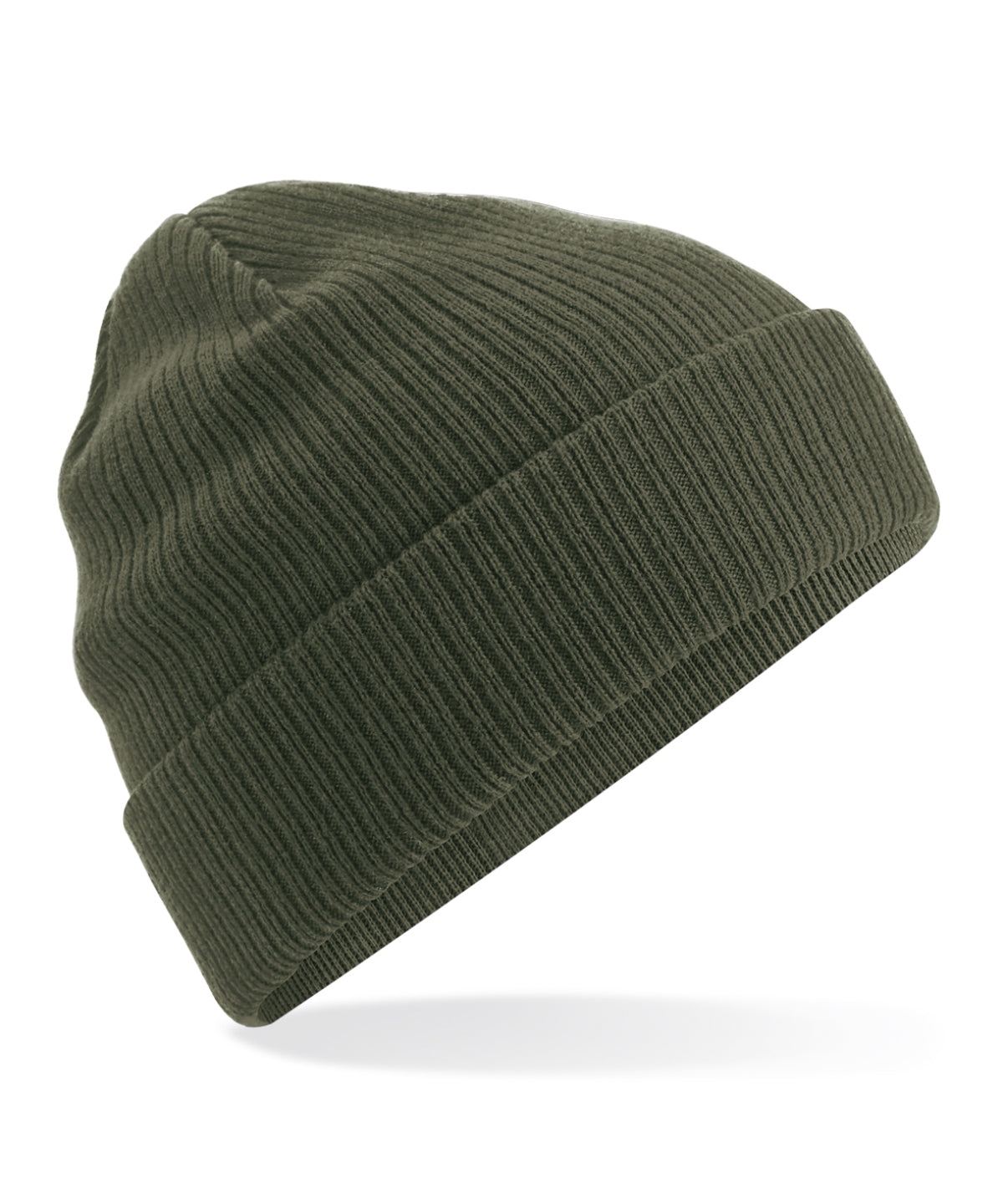 Organic cotton beanie - Olive Green