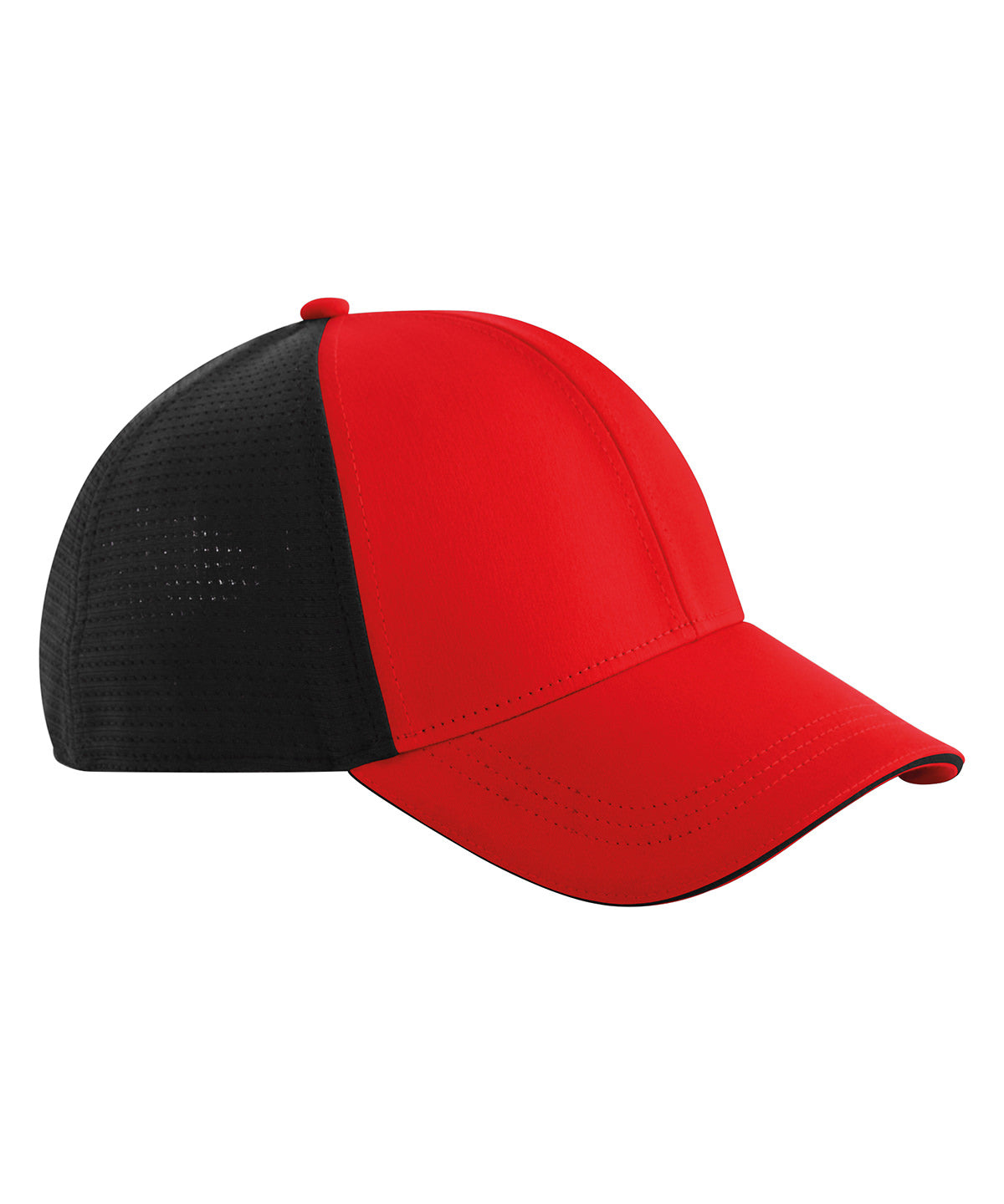 Club cap - Red/Black