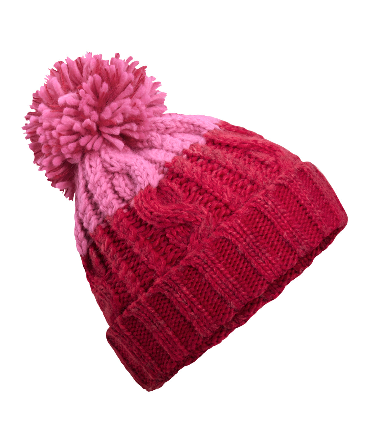 Apres beanie - Classic Red/True Pink