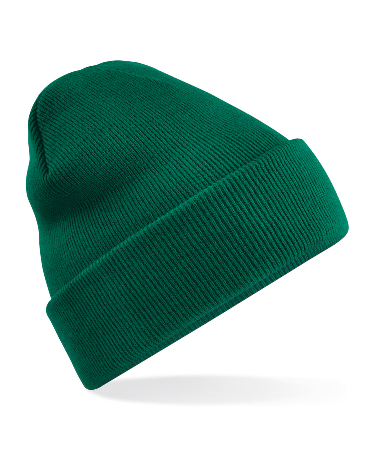 Recycled original cuffed beanie - Bottle Green