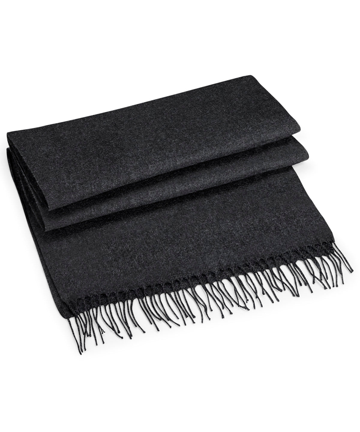 Classic woven scarf - Charcoal