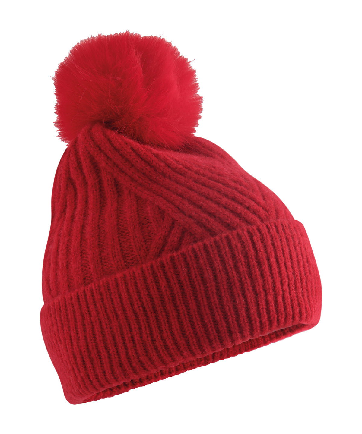 Snow luxe beanie - Classic Red