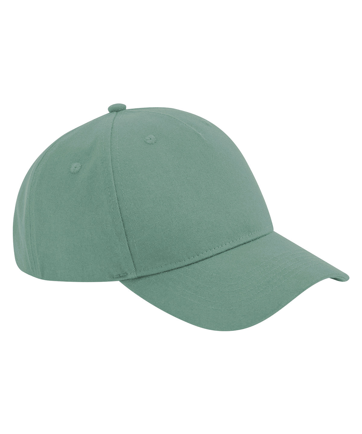Organic cotton 5-panel cap - Dusty Green