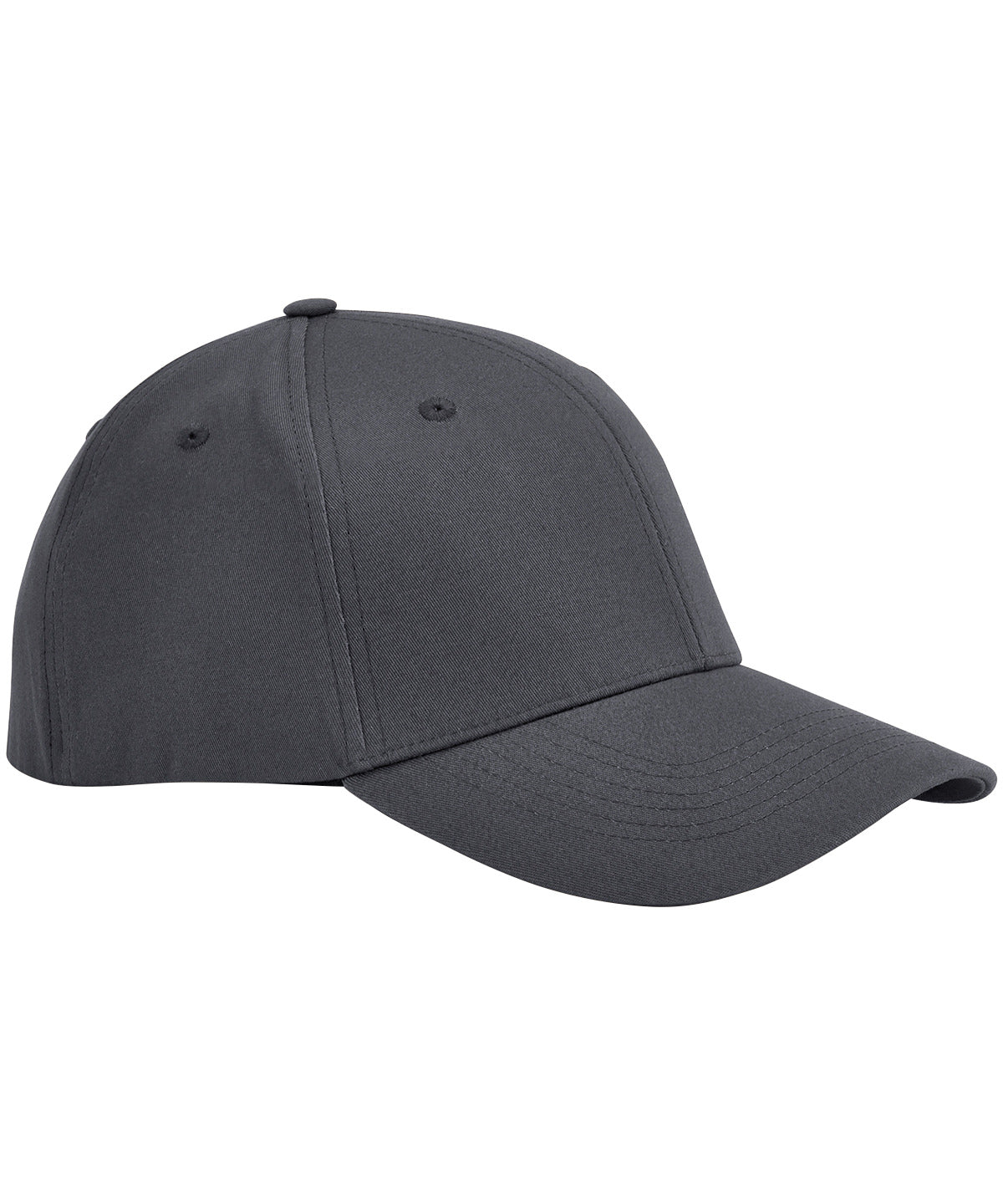 EarthAware® organic cotton stretch-fit cap - Graphite Grey