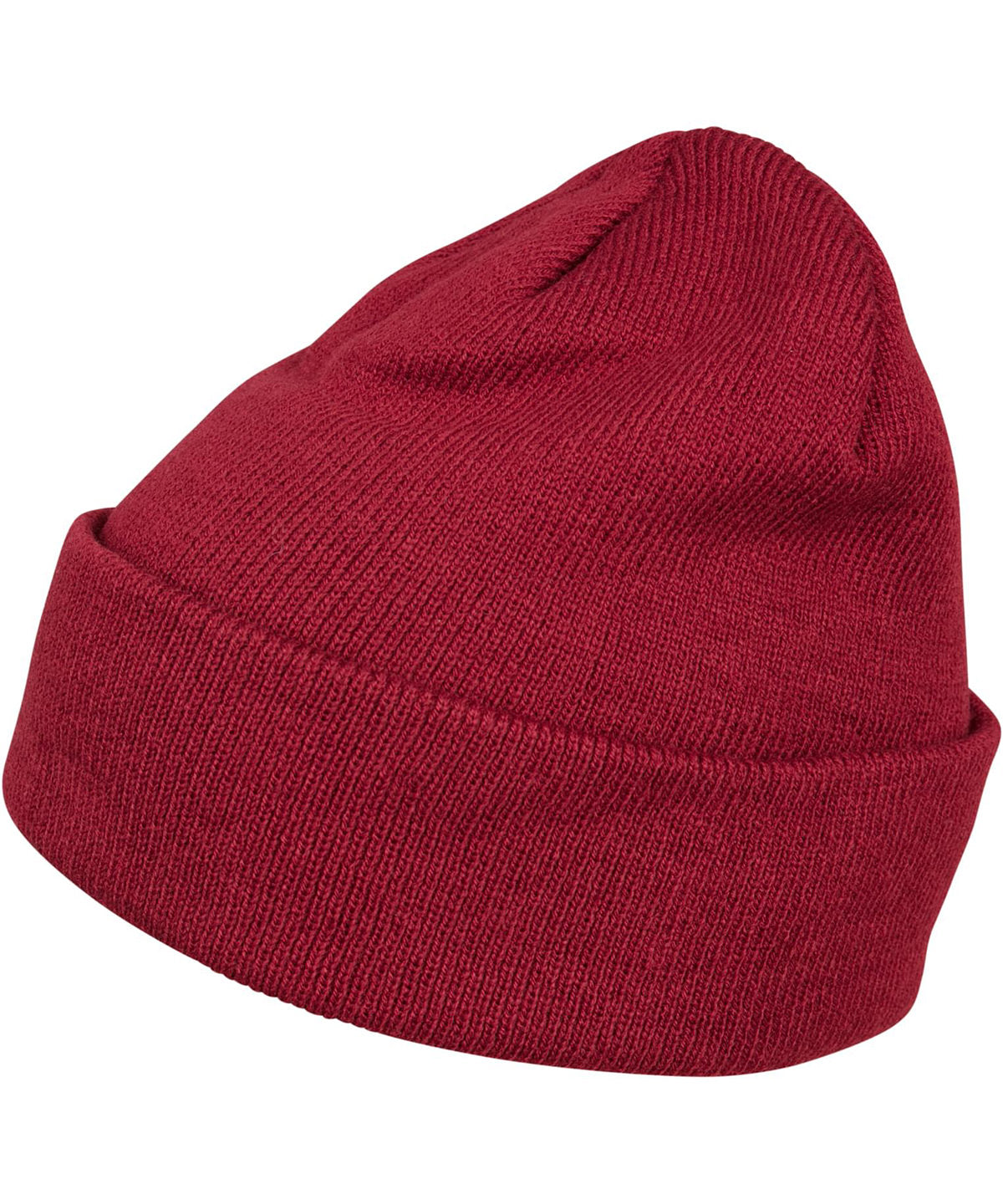 Heavy knit beanie - Burgundy
