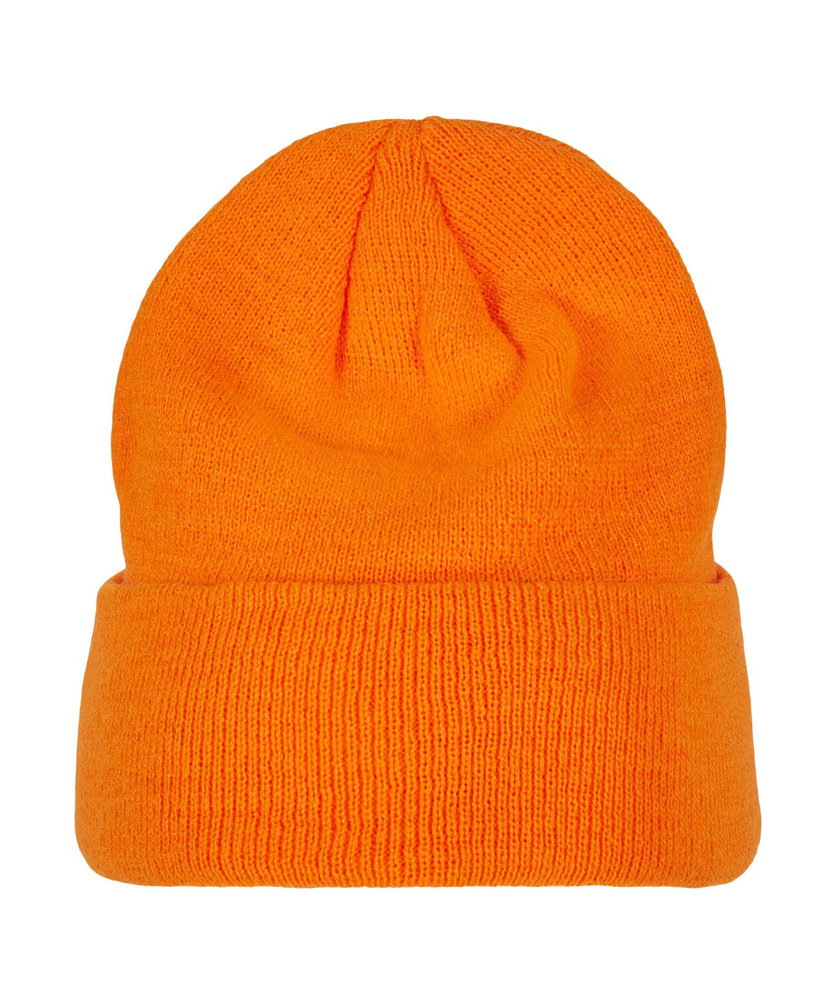 Heavy knit beanie - Orange