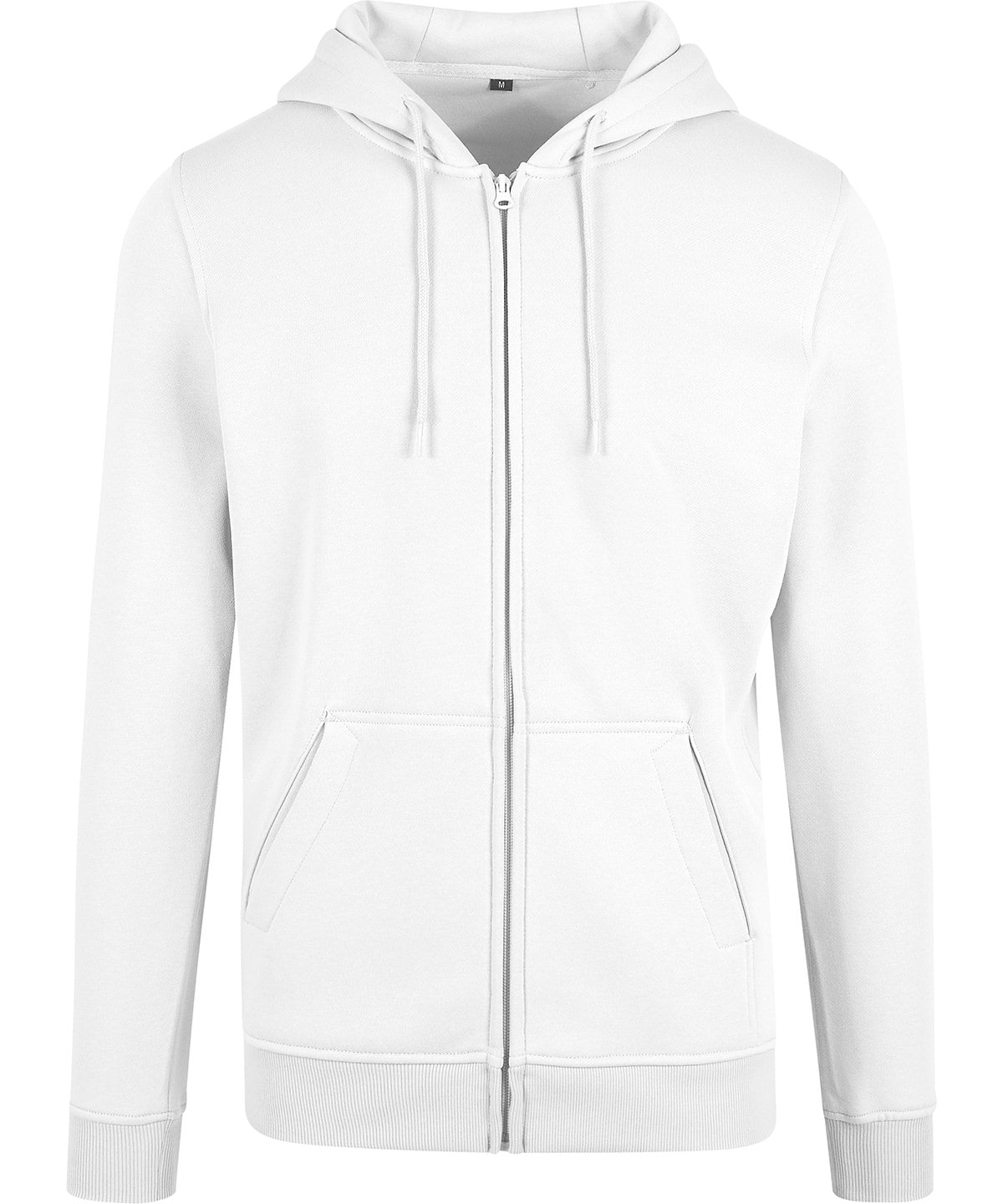 Heavy zip hoodie - White
