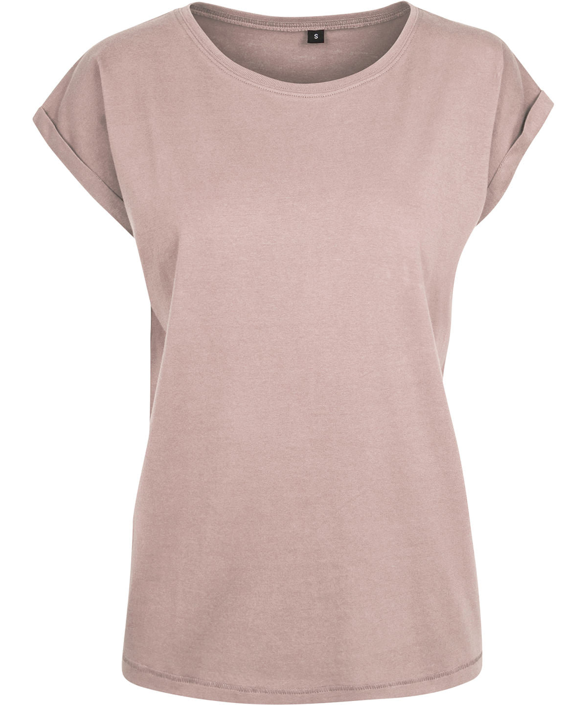 Women's extended shoulder tee - Dusk Rose*†