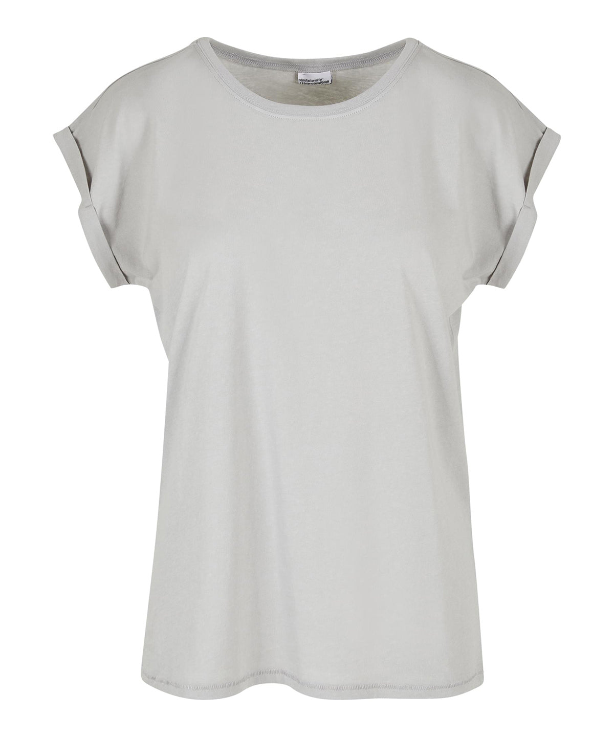 Women's extended shoulder tee - Light Asphalt*†
