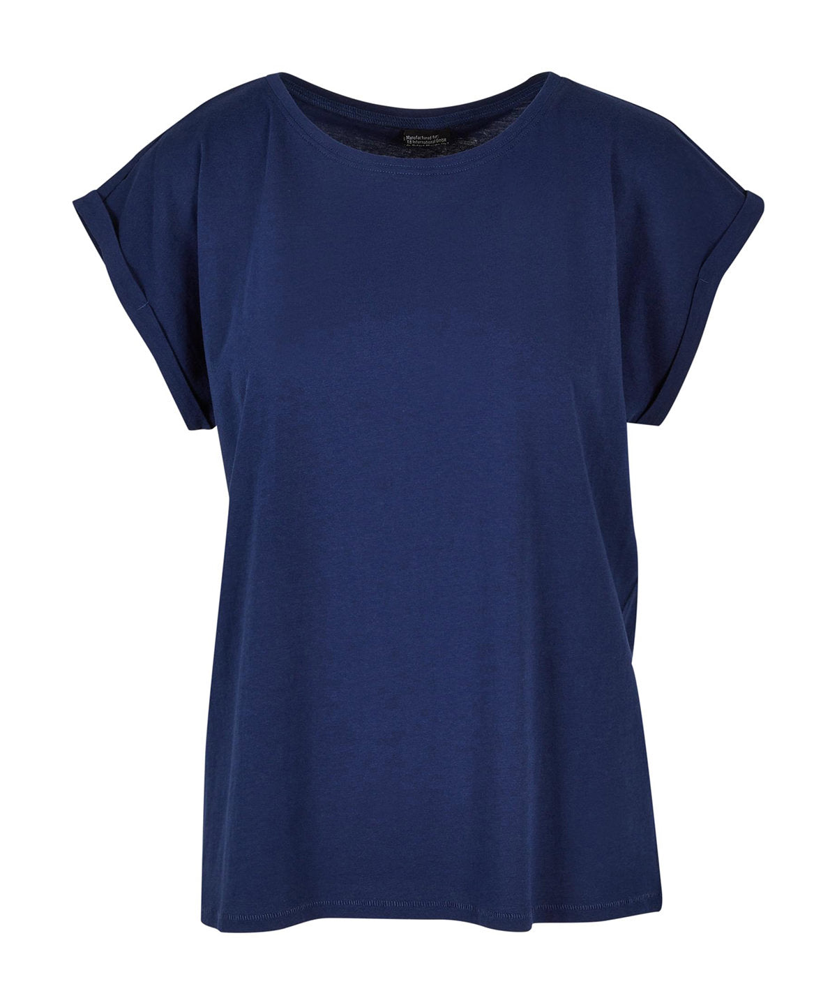 Women's extended shoulder tee - Light Navy*†