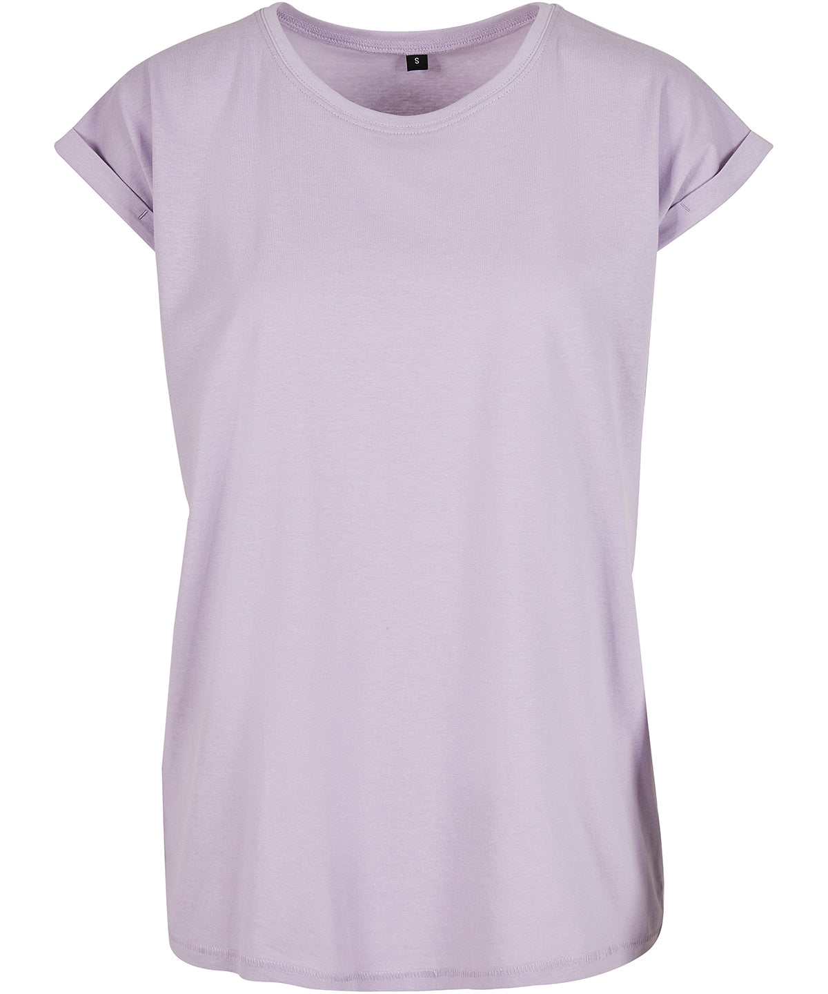 Women's extended shoulder tee - Lilac*†