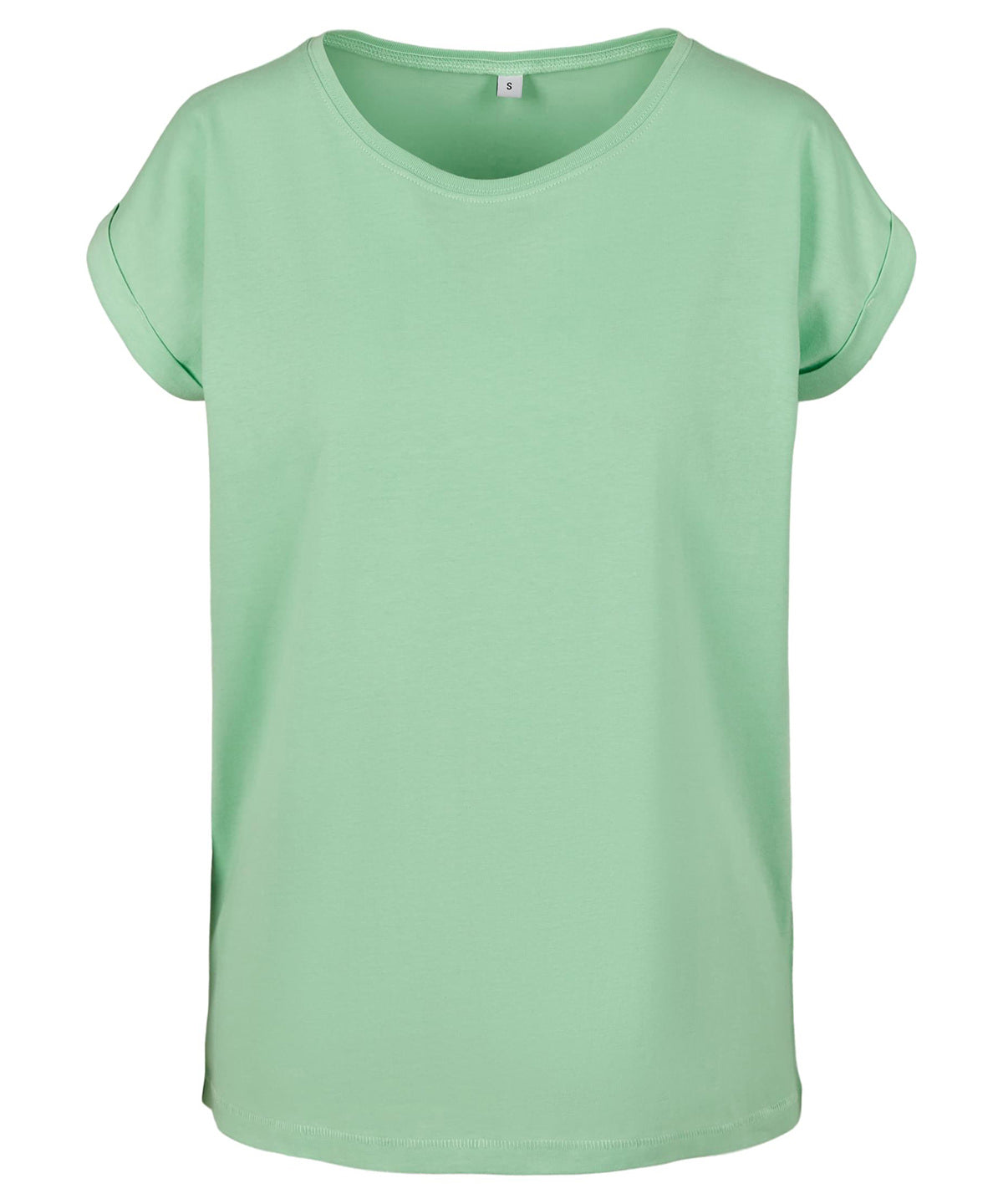 Women's extended shoulder tee - Neo Mint*†