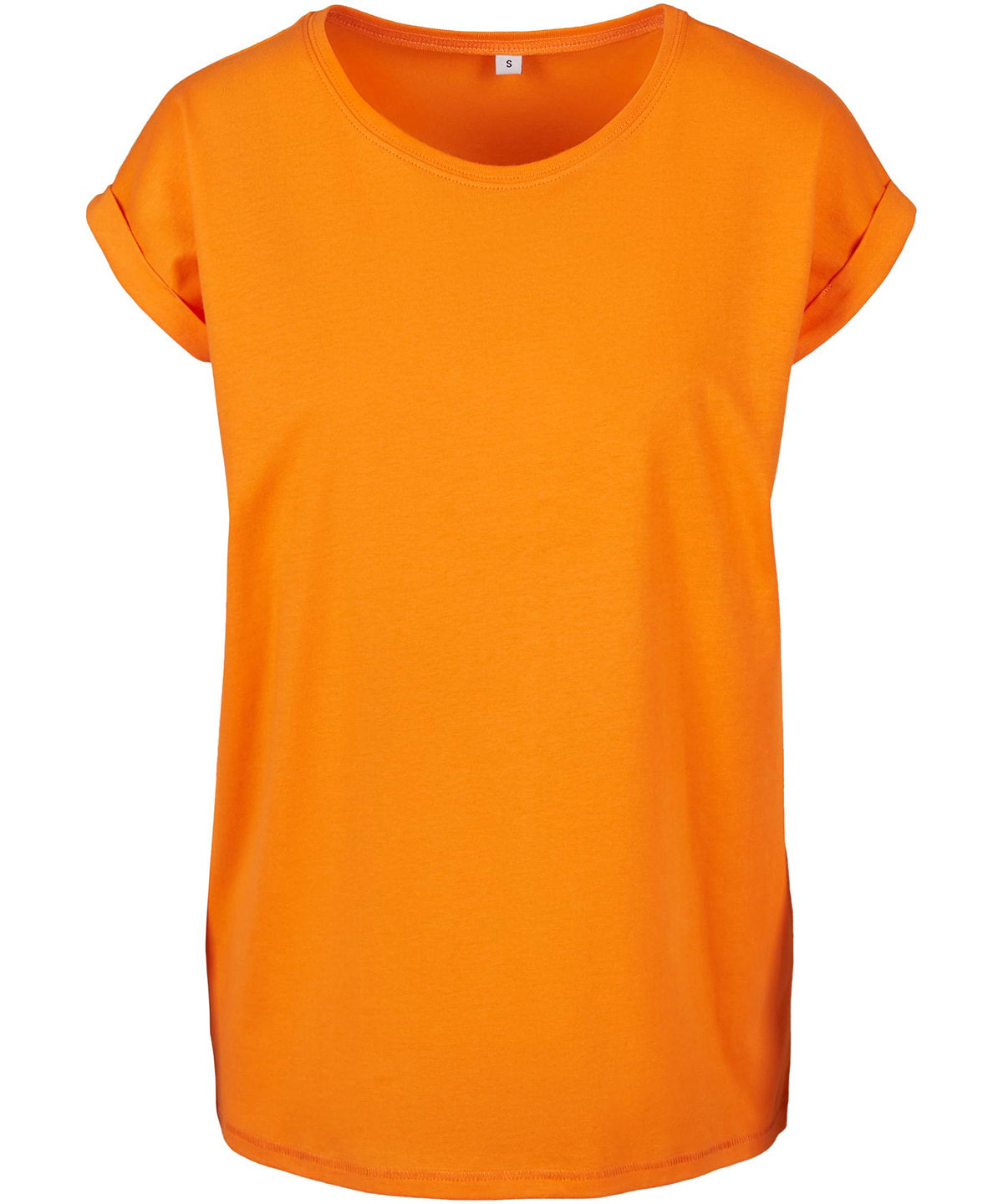 Women's extended shoulder tee - Paradise Orange*†