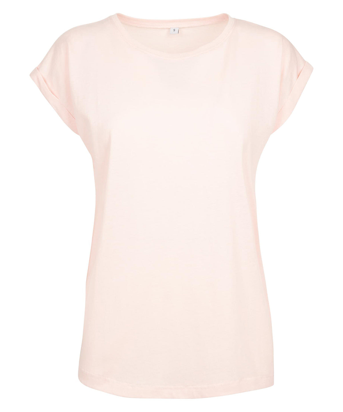 Women's extended shoulder tee - Pink*†
