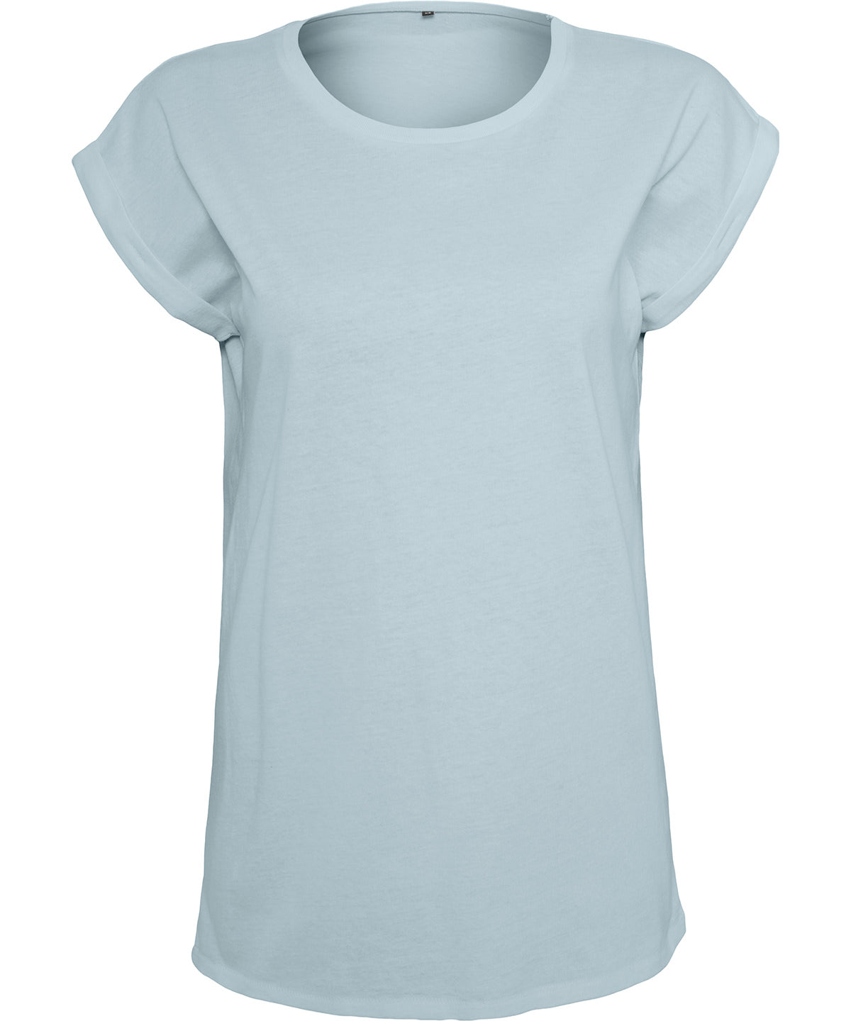 Women's extended shoulder tee - Powder Blue*†