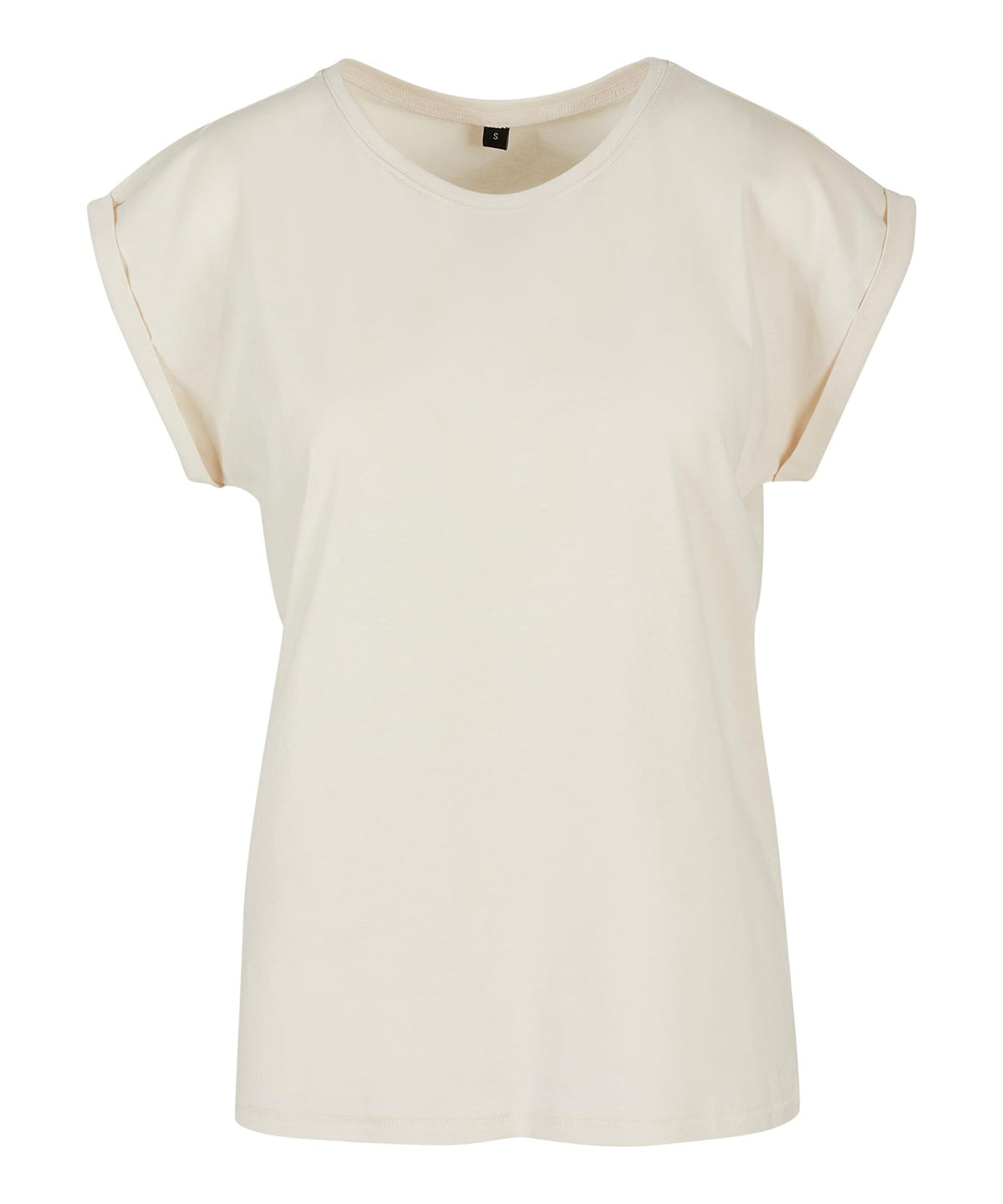 Women's extended shoulder tee - Sand*†