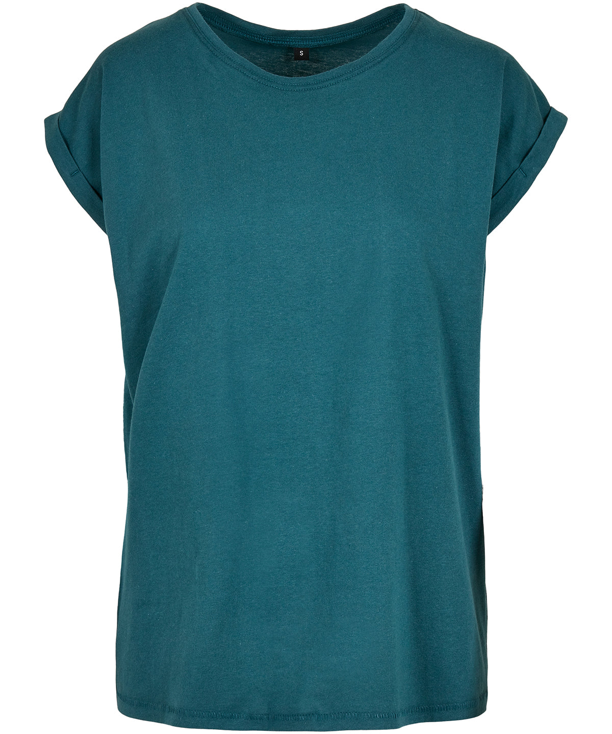 Women's extended shoulder tee - Teal*†