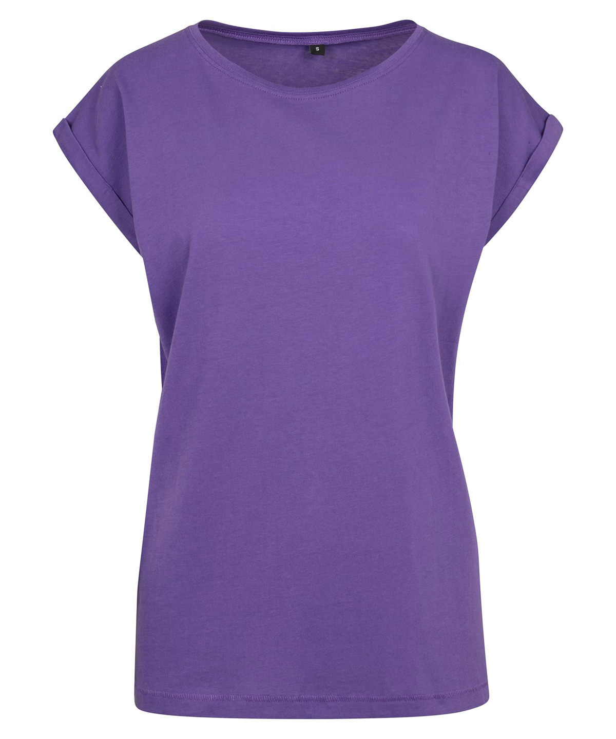 Women's extended shoulder tee - Ultra Violet