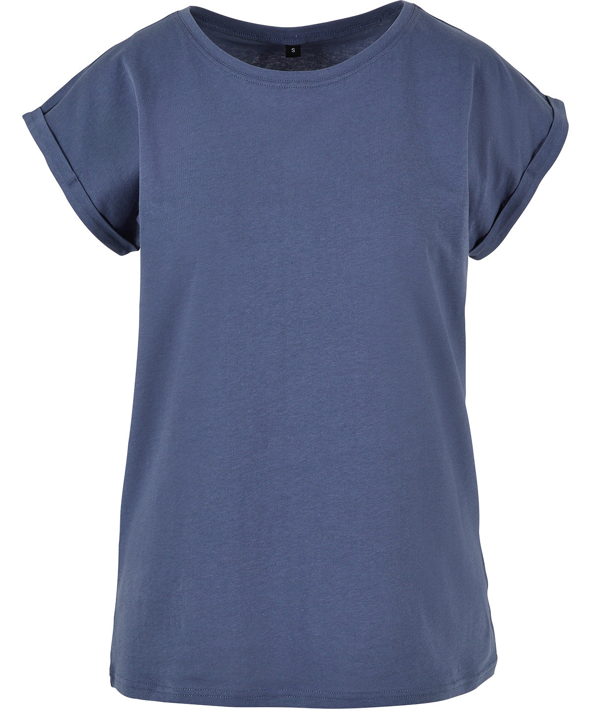 Women's extended shoulder tee - Vintage Blue*†