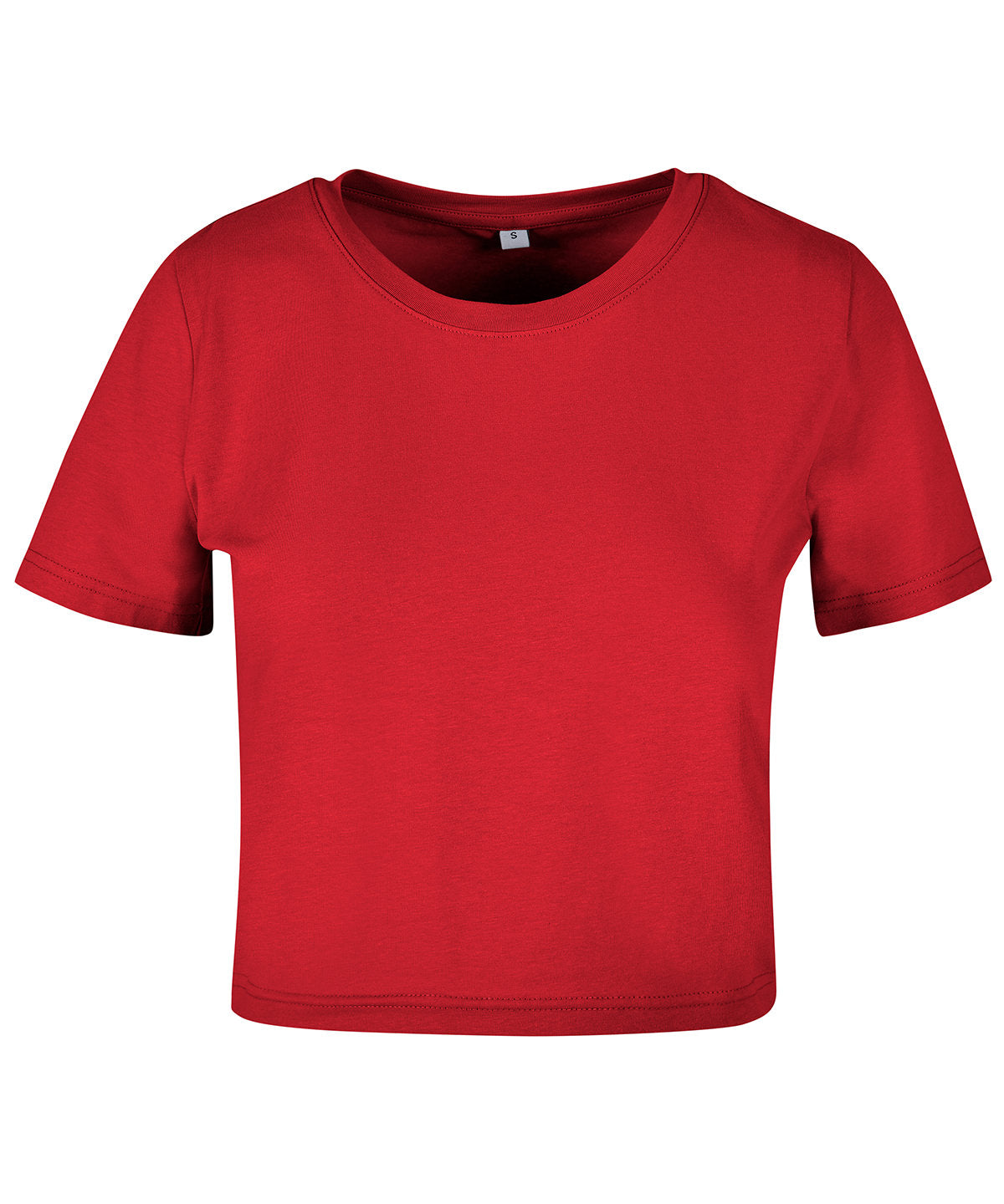 Women's cropped tee - City Red