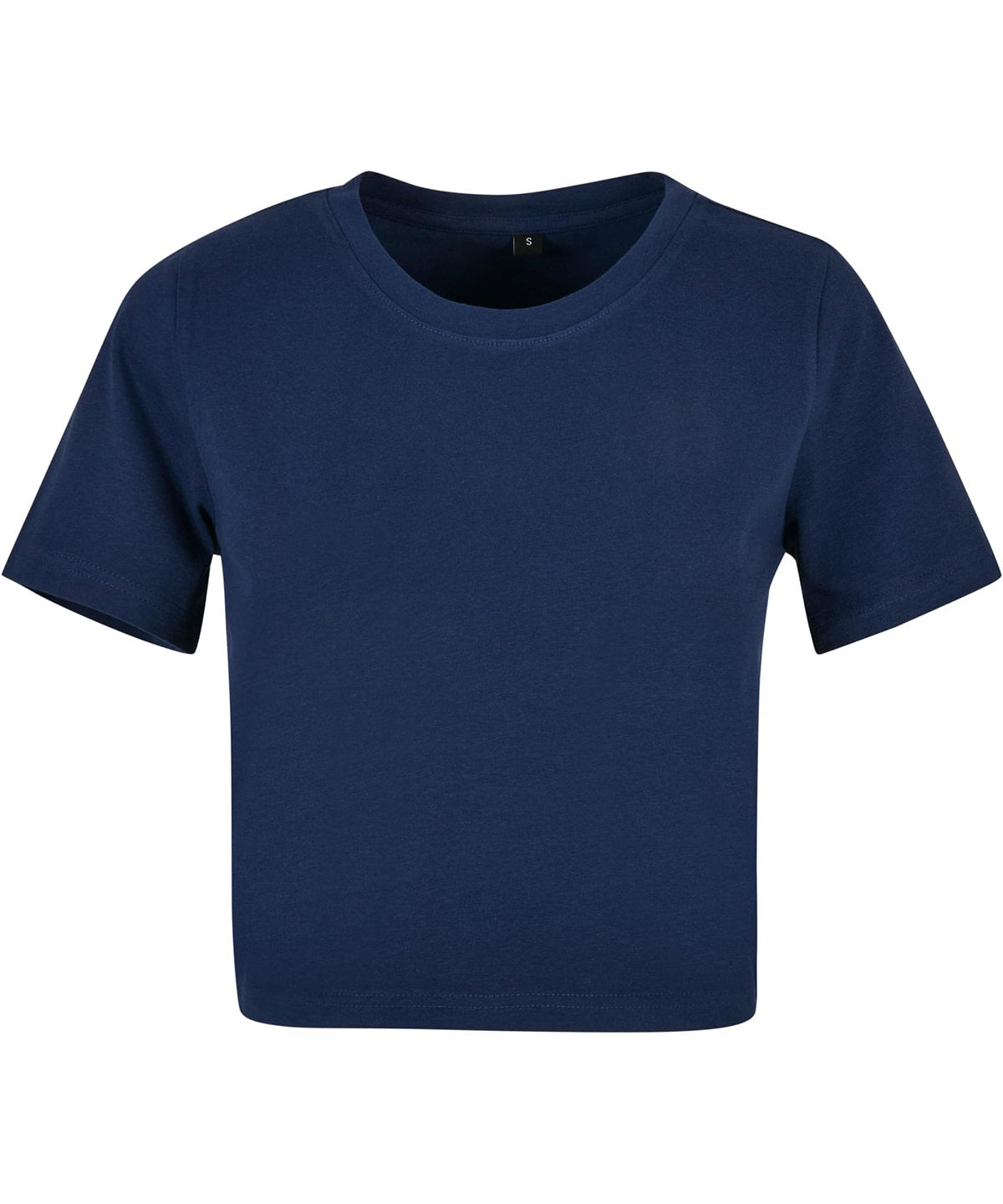 Women's cropped tee - Light Navy