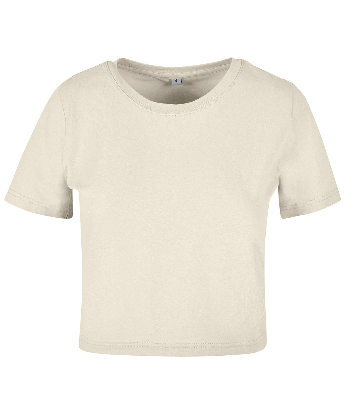 Women's cropped tee - White Sand