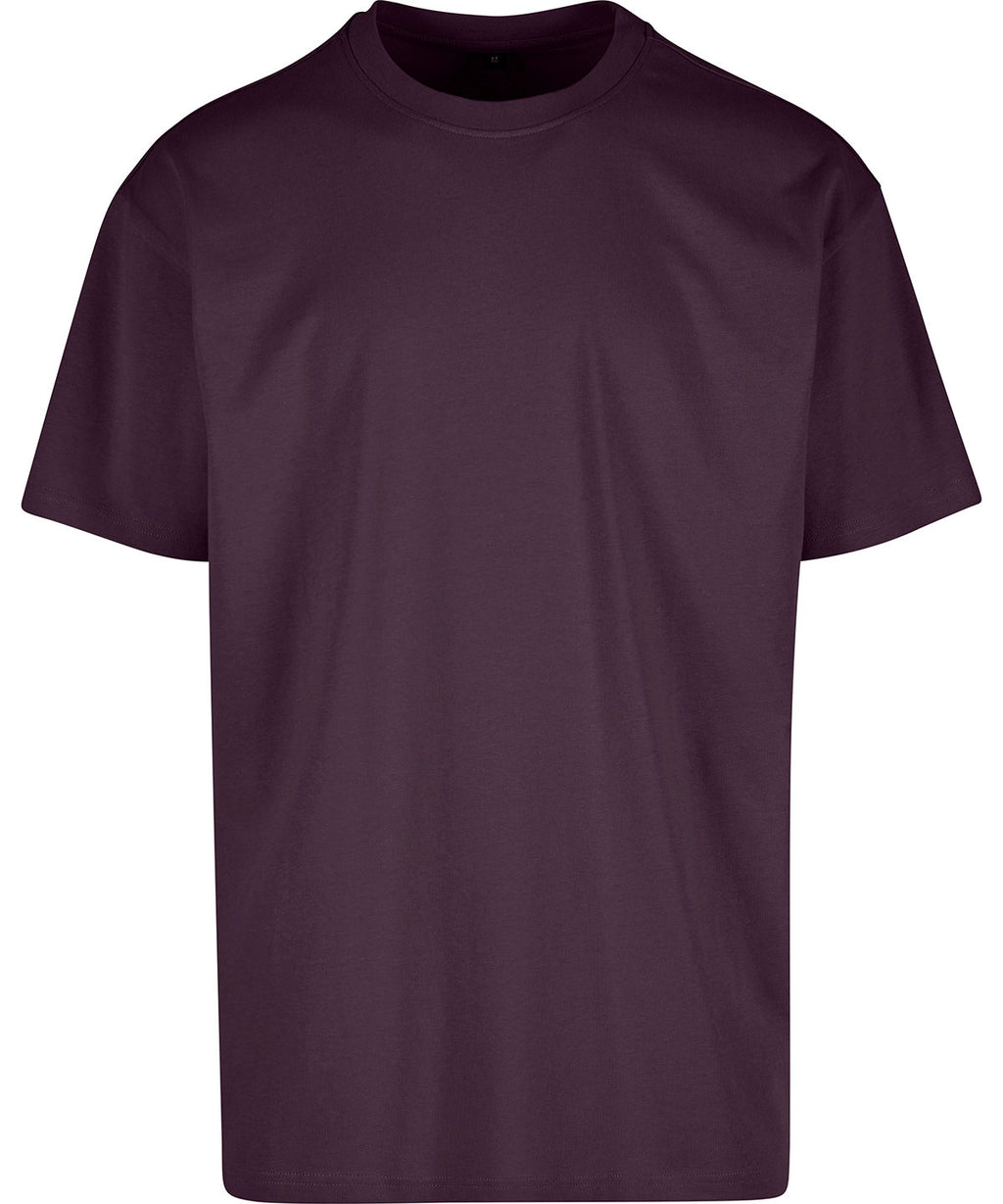 Heavy oversized tee - Plum Purple