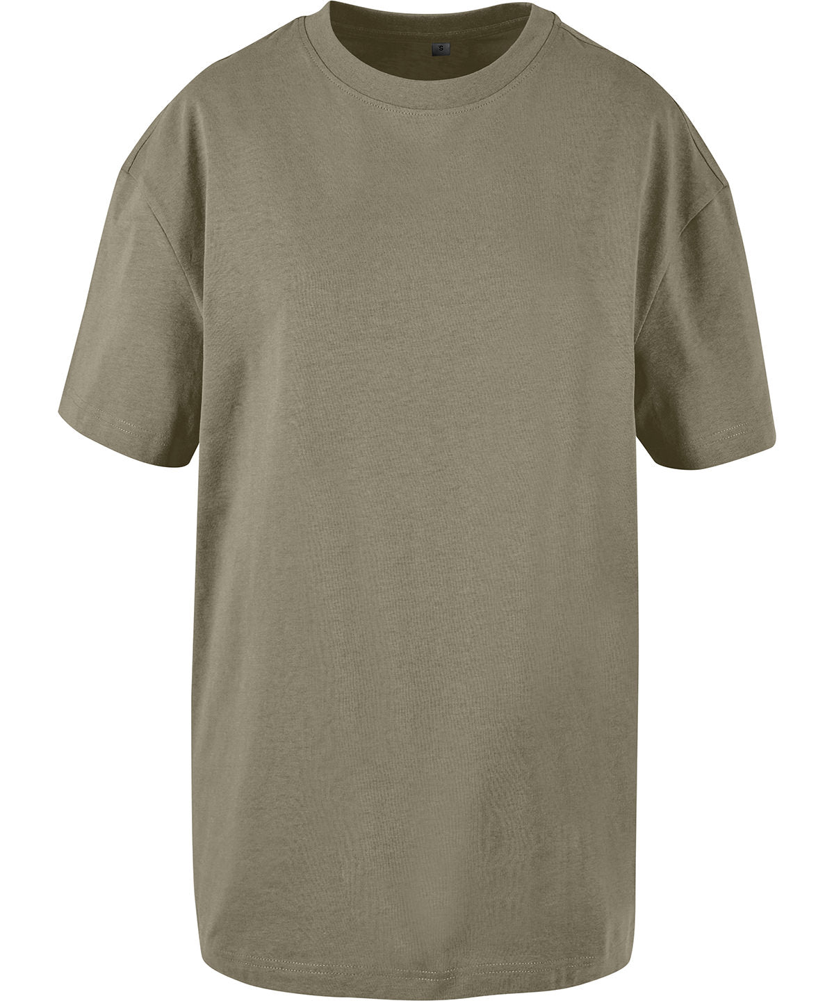 Women's oversized boyfriend tee - Pale Olive