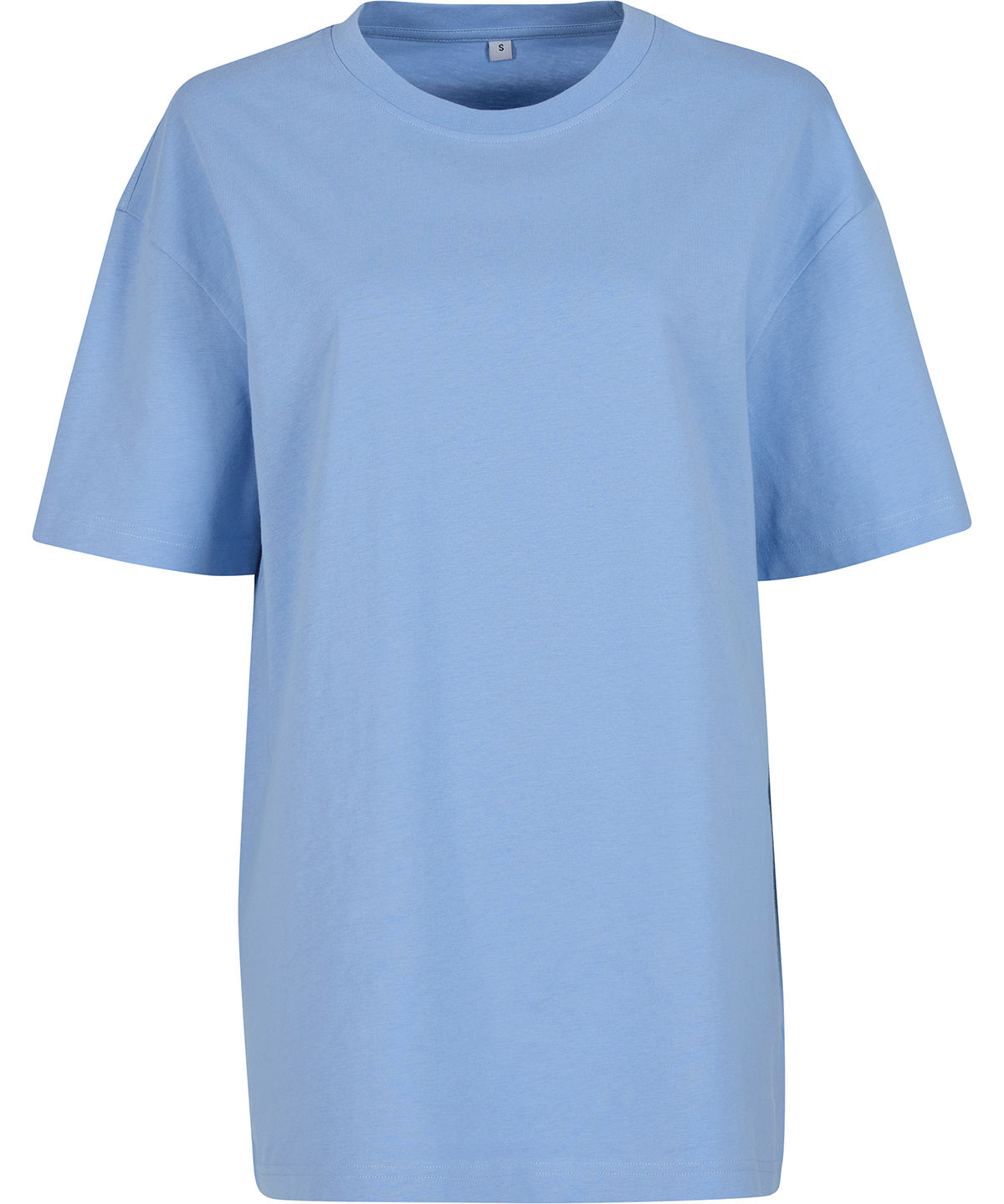 Women's oversized boyfriend tee - Powder Blue