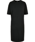 Women's organic oversizes slit tee dress